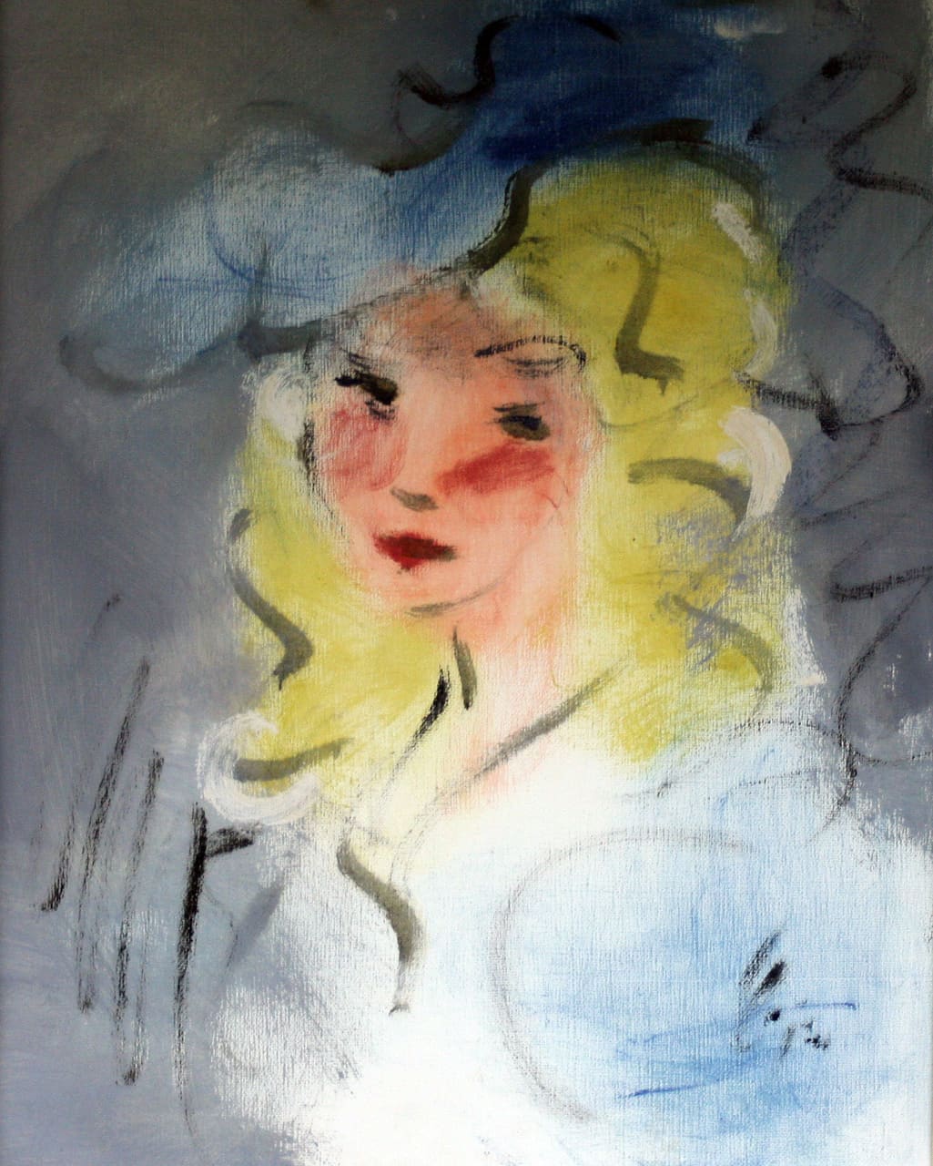 Lady with hat — Doris